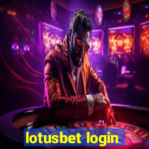 lotusbet login